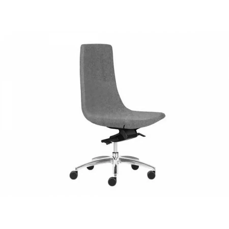 Compact armless office chair Nook Comfort